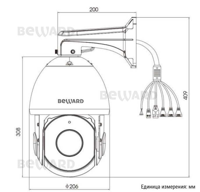 Beward SV2018-R25 Видеокамера IP