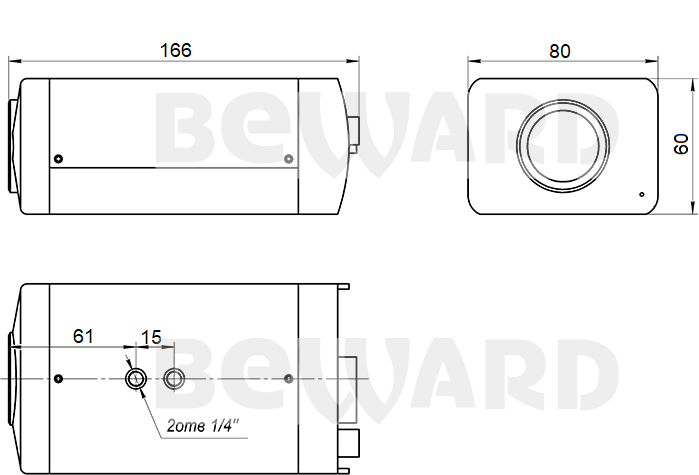 Beward B5360B Видеокамера IP