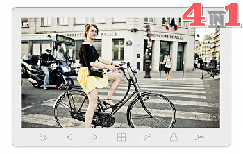 Tantos Sherlock HD SE (White) Монитор видеодомофона