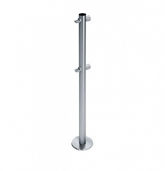 OXGARD Стойка ограждения i-образная с 2-мя полупетлями (ВЗР 1996.01-01)