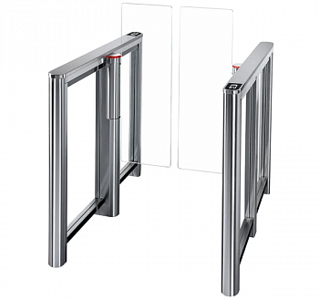 PERCo-ST-11 (STC-11S) (ATG-475) Турникет распашной с крышкой из стали и резины со створками 475 мм