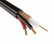 Eletec RG59 B/U+2x0.75 мм2 75 Ом, Outdoor, плоский, с тросом, 500 м Кабель комбинированный