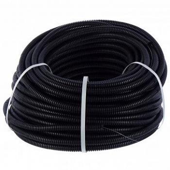 Труба гофрированная 16 легкого типа HF с зондом ПНД стойкая к УФ, 100 м