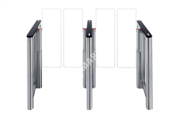 PERCo-ST-11 (STC-11M) (ATG-300H) Турникет распашной с крышками из камня со створками h=1300 мм