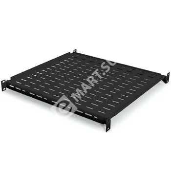 Netko Полка для шкафа глубиной 600 (443х400), с ушками, черная, 60 кг