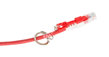 NIKOMAX NMC-PC4UE55B-030-CS-RD Коммутационный шнур с замком U/UTP 4 пары