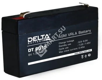Delta DT 6015 Аккумулятор