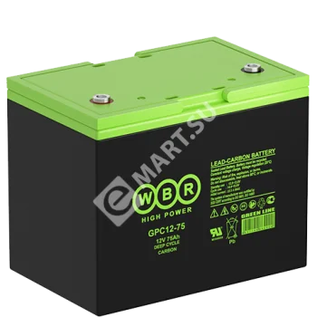 WBR GPC12-75 Аккумулятор