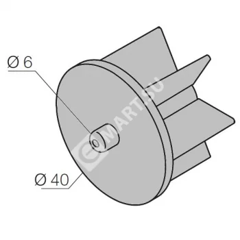 NICE 575.12150 Капсула без штифта