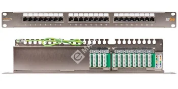 NIKOMAX NMC-RP24SD2-HU-MT Коммутационная панель 19"