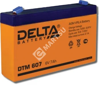 Delta DTM 607 Аккумулятор