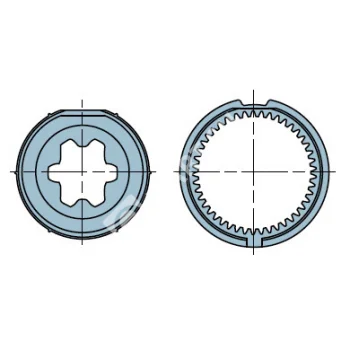 NICE 515.16300 Адаптер для круглого вала