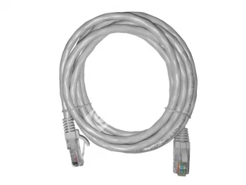 Netko Патч-корд UTP4 rj45-rj45, cat.6, 2.0м, BC, LSZH, серый, литой коннектор Optima