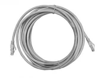 Netko Патч-корд UTP4 cat.6a, 5.0м, литой коннектор, серый, LSZH, Expert CKC