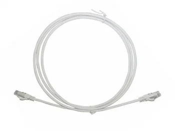 Netko Патч-корд UTP4 cat.6, 2.0м, литой коннектор, серый, LSZH, Expert CKC