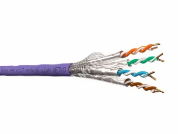 Netko Кабель S/FTP4 cat.7, 4 пары, 23 AWG BC, экранированный, 305м, нг(А)-HF LSZH