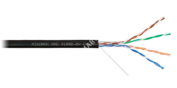 NIKOMAX NMC 9100B-BK Кабель U/UTP 4 пары